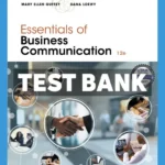 Essentials of Business Communication 12th Edition Guffey Test Bank