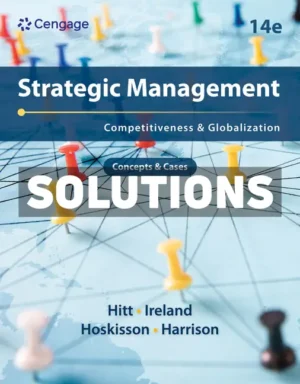 Strategic Management - Concepts and Cases - Competitiveness and Globalization 14th Edition Hitt Solutions Manual