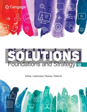 Digital Marketing Foundations and Strategy 5th Edition Zahay Solutions Manual