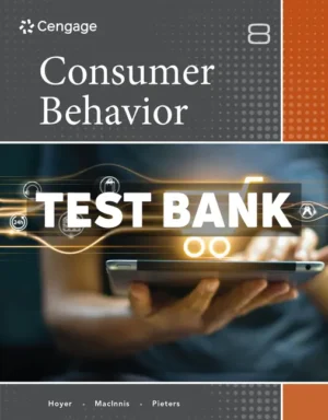 Consumer Behavior 8th Edition Hoyer Test Bank