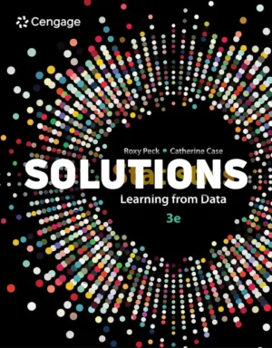 Statistics - Learning from Data 3rd Edition Peck Solutions Manual