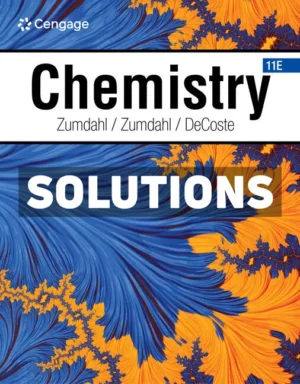 Chemistry 11th Edition Zumdahl Solutions Manual