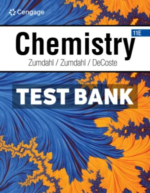 Chemistry 11th Edition Zumdahl Test Bank