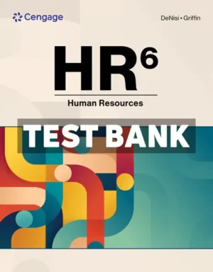 HR 6th Edition DeNisi Test Bank