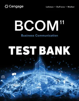 BCOM 11th Edition Lehman Test Bank