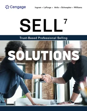 SELL 7th Edition Ingram Solutions Manual