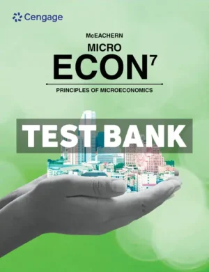 ECON MICRO 7th Edition McEachern Test Bank