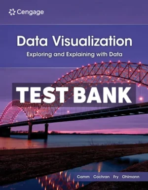 Data Visualization - Exploring and Explaining with Data 2nd Edition Camm Test Bank