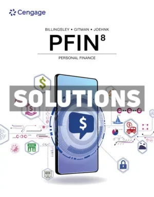 PFIN 8th Edition Billingsley Solutions Manual