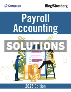 Payroll Accounting 2025 35th Edition Bieg Solutions Manual