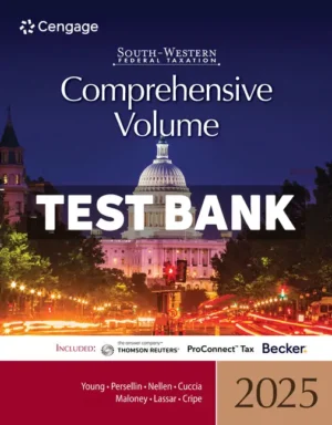 South-Western Federal Taxation 2025 - Comprehensive 48th Edition Young Test Bank