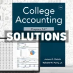 College Accounting Chapters 1 -27 24th Edition Heintz Solutions Manual