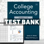 College Accounting Chapters 1 -27 24th Edition Heintz Test Bank