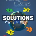 Chemistry in Context 1st Edition Society Solutions Manual