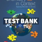 Chemistry in Context 1st Edition Society Test Bank