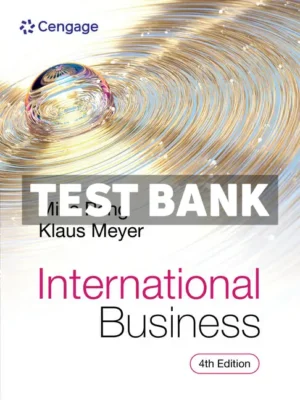 International Business 4th Edition Peng Test Bank