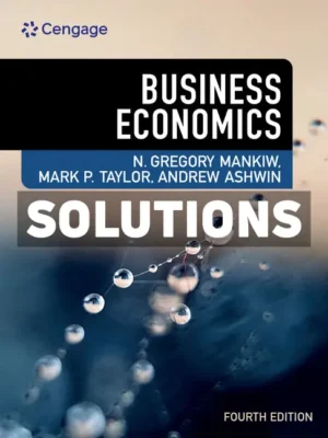 Business Economics 4th Edition Mankiw Solutions Manual