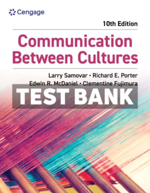 Communication Between Cultures 10th Edition Samovar Test Bank