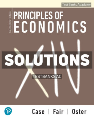 Principles of Economics 14th Case Solutions Manual