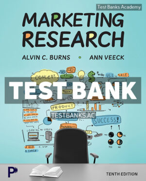 Marketing Research 10th Burns Test Bank