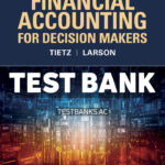 Financial Accounting For Decision Makers 1st Tietz Test Bank