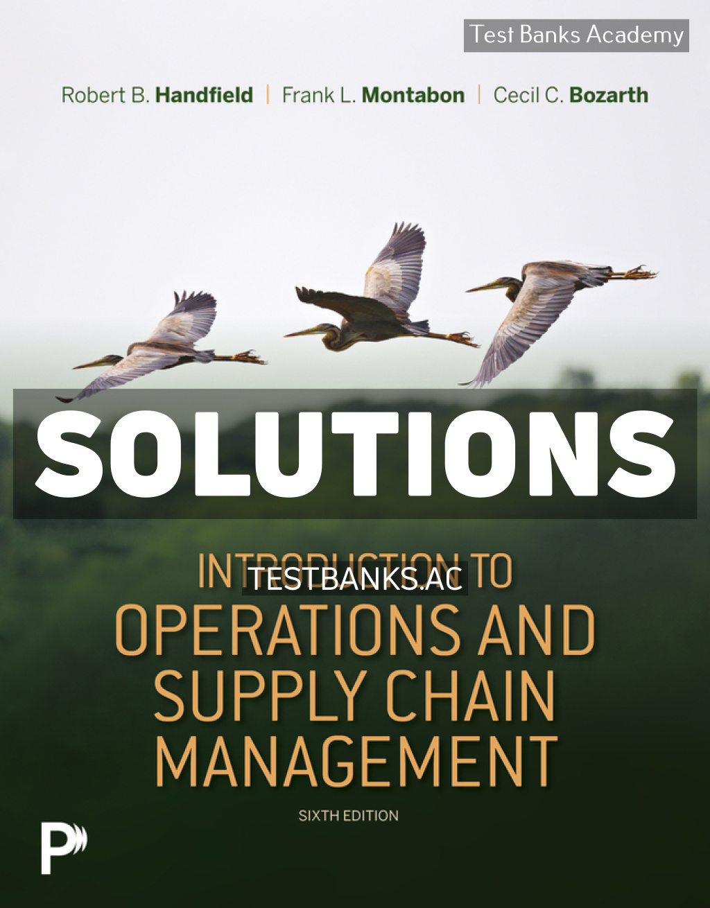 9780135414200-SOLUTIONS Introduction to Operations and Supply Chain Management 6th Handfield Solutions Manual