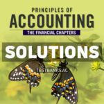 Principles of Accounting - The Financial Chapters 15th Miller Solutions Manual