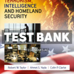 Terrorism Intelligence and Homeland Security 3rd Taylor Test Bank