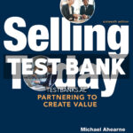Selling Today 16th Ahearne Test Bank