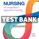 Nursing - A Concept Based Approach to Learning Volume 2 4th Pearson Test Bank