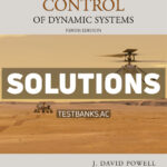 Feedback Control of Dynamic Systems 9th Powell Solutions Manual