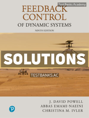 Feedback Control of Dynamic Systems 9th Powell Solutions Manual