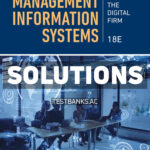 Management Information Systems 18th Laudon Solutions Manual