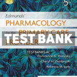 Edmunds Pharmacology for the Primary Care Provider 5th Visovsky Test Bank