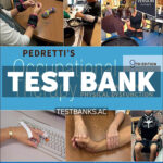 Pedrettis Occupational Therapy 9th Pendleton Test Bank