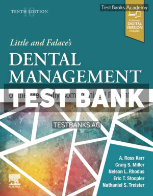 Little and Falaces Dental Management of the Medically Compromised Patient 10th Miller Test Bank