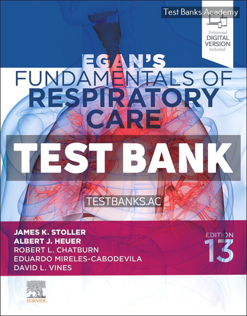 9780323933551-TEST-BANK Egans Fundamentals of Respiratory Care 13th Stoller Test Bank