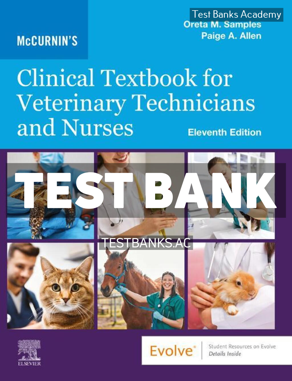 9780323936514-TEST-BANK Samples McCurnins Clinical Textbook for Veterinary Technicians and Nurses 11th Samples Test Bank