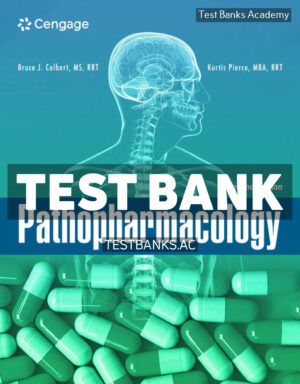 Pathopharmacology 2nd Colbert Test Bank