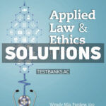 Applied Law and Ethics in Health Care 1st Pardew Solutions Manual