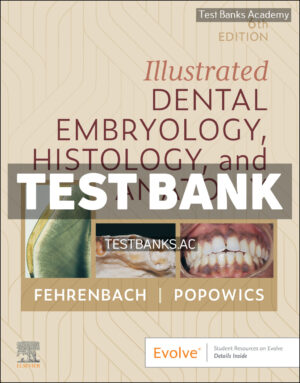 Illustrated Dental Embryology Histology and Anatomy 6th Fehrenbach Test Bank