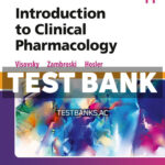Introduction to Clinical Pharmacology 11th Visovsky Test Bank