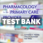 Pharmacology for the Primary Care Provider 6th Visovsky Test Bank