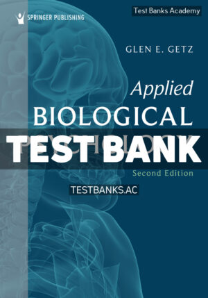 Applied Biological Psychology 2nd Getz Test Bank