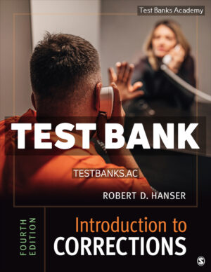 Introduction to Corrections 4th Hanser Test Bank