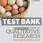 Introduction to Qualitative Research 1st Lahman Test Bank