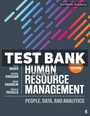 Human Resource Management 2nd Bauer Test Bank
