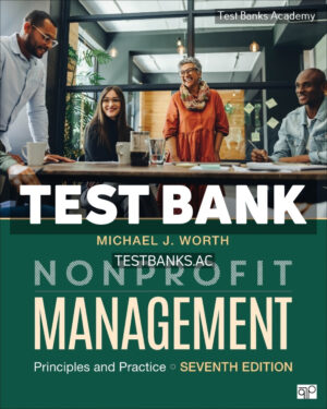 Nonprofit Management 7th Worth Test Bank