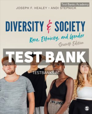 Diversity and Society 7th Healey Test Bank