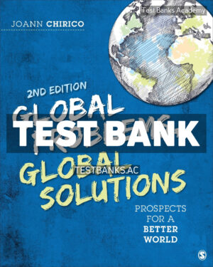 Global Problems Global Solutions 2nd Chirico Test Bank